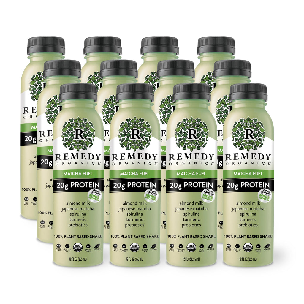 Remedy Organics Variety Assortment Case 10-Pack | Plant Based Protein Shakes, Ready to Drink | USDA Organic, Gluten Free, Dairy Free, Soy Free