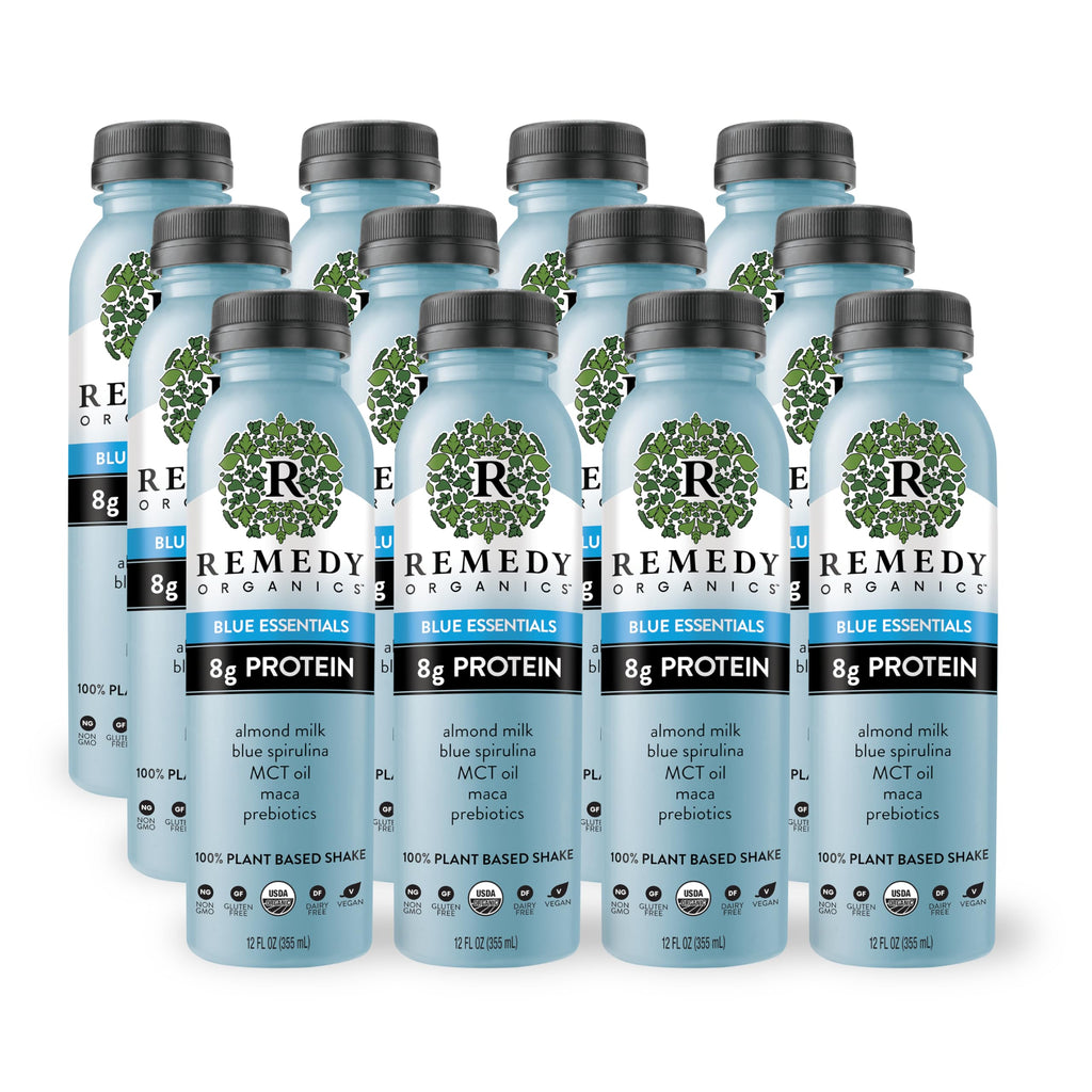 Remedy Organics Variety Assortment Case 10-Pack | Plant Based Protein Shakes, Ready to Drink | USDA Organic, Gluten Free, Dairy Free, Soy Free